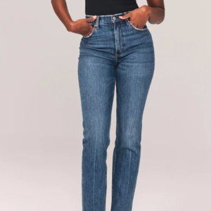 Abercrombie Curve Love High Rise Skinny Jeans